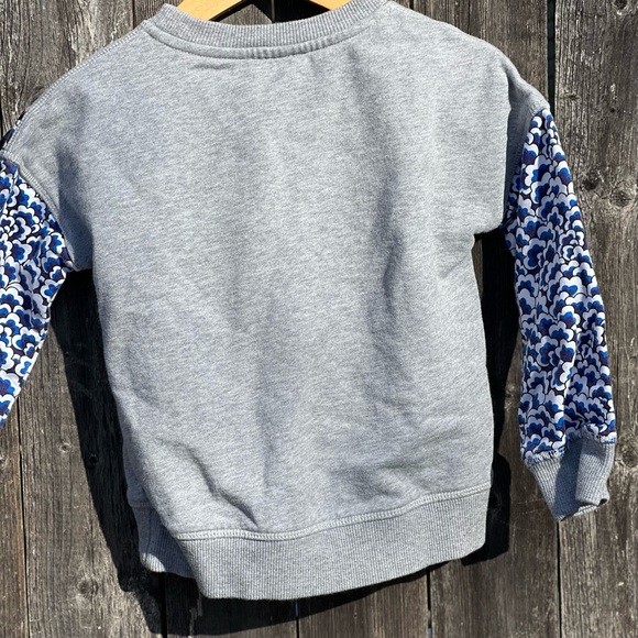 Kenzo Kids Sweatshirt Embroidered Lion & Tiger For Girls - Picture 5 of 6